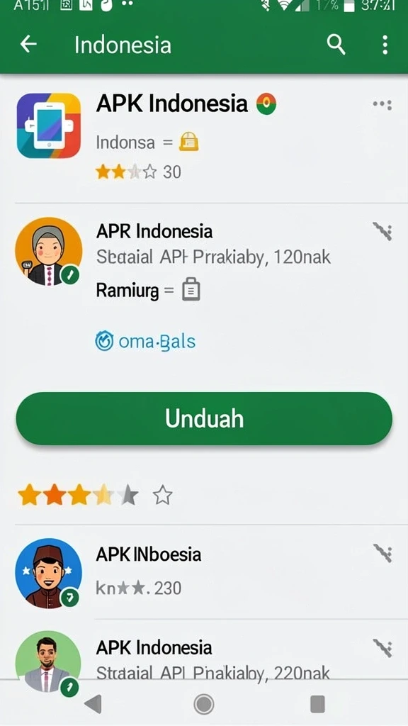 Tampilan Review Aplikasi okjkt