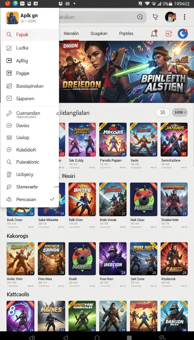 Tampilan Review Aplikasi lndo777